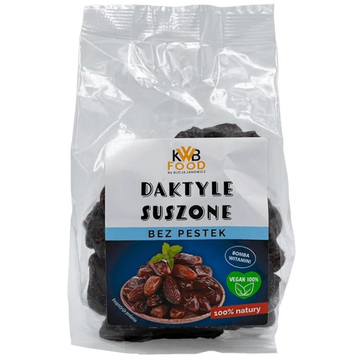 SUŠENÉ DATLE BEZ SEMIEN 200G NATURAL KWB FIT SLADKOSTNÁ NÁHRADA
