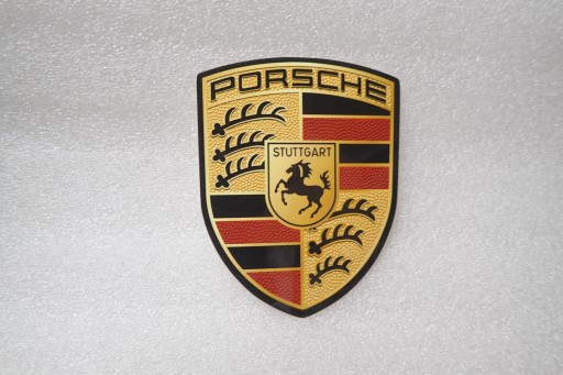 NÁLEPKA S LOGOM PORSCHE 7,5 x 9,6 cm