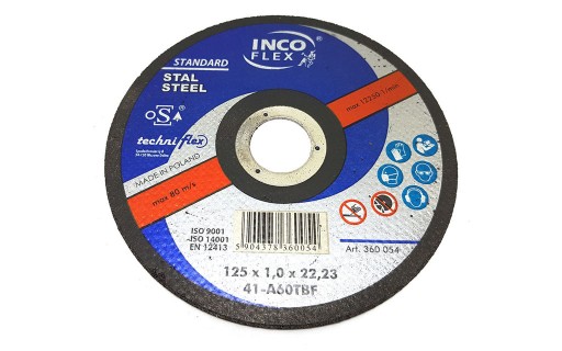 Kovový rezací kotúč 125x1mm INCO FLEX