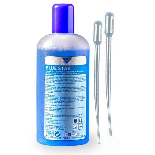 Blue Star EFFICIENT Tekutina do mopovacích čistiacich robotov 200 ml s pipetou