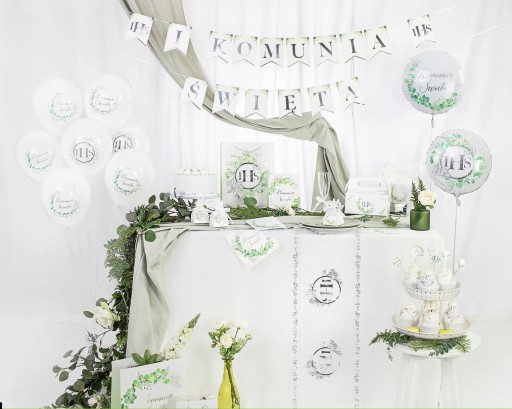 Balóniky na prvé sväté prijímanie - 6 ks