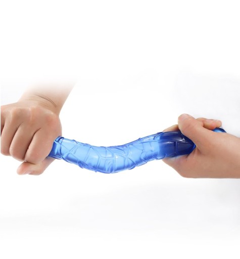 DILDO DVOJITÁ ANÁLNO-VAGINÁLNA PENETRÁCIA