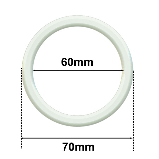 PRSTENY PRE MACRAME DREAMCATCHER 70MM SADA 10ks