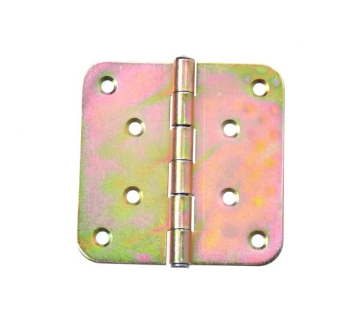 Pletený pánt 80 x 80mm konštrukcia, pozinkovaný zlato, 2 ks