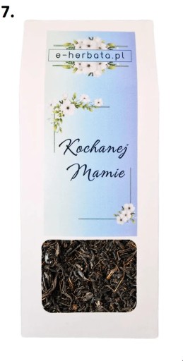 Chutný čaj ako darček v krabičke - čerešne v rume 50g