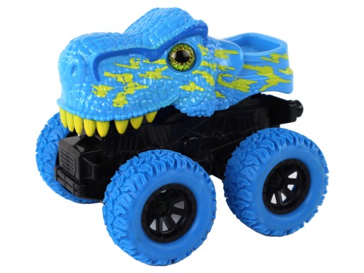 Gumové kolesá pre terénne vozidlá Tyrannosaurus Rex Pusher modré