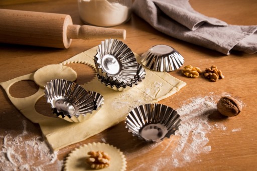 Kovové košíčky na muffiny, 7 cm, sada 10 kusov SNB