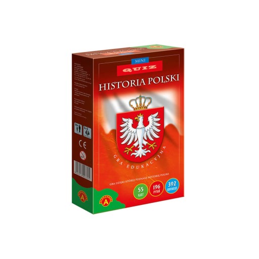 Ceny vzdelávacej hry KVÍZ HISTÓRIA POĽSKA MINI