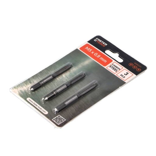 ZÁVIT M5 x 0,8 mm 3 KS ZÁVITOVÉ VIACHRANNÉ ZÁVITNÍKY