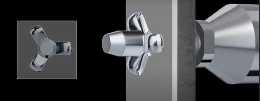 Tesné nity, neoprénová podložka, hrúbka 7,5x34mm