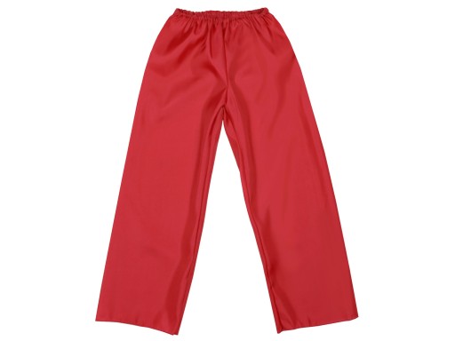 ROVNÉ ELASTICKÉ NOHAVICE, ČERVENÉ OUTFITY 98-110