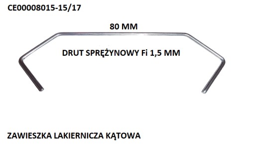 Maľovacie prívesky S CE00008015-15/17 100 ks.
