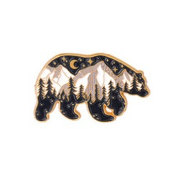 Metal Medvedí hory Pin