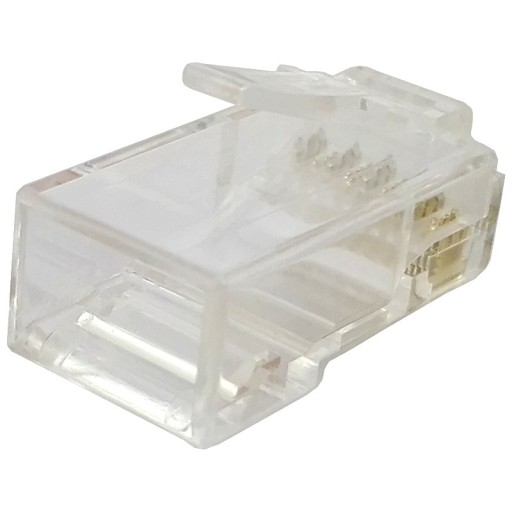 RJ-45 8PIN modulárna zástrčka, kategória 6 vodičov