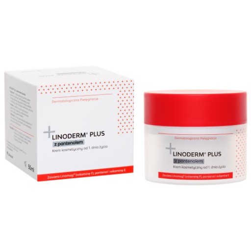 Linoderm Plus, krém s pantenolom, 50 ml