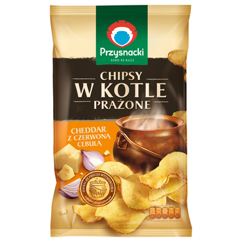 1x 125 g cibuľových lupienkov przySNacki Cheddar