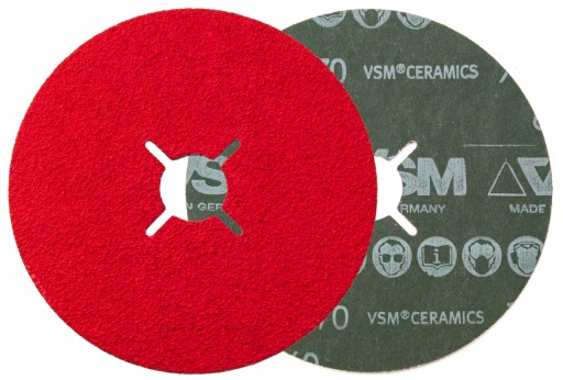 Vláknový kotúč VSM P60 180 mm z nehrdzavejúcej ocele XF870