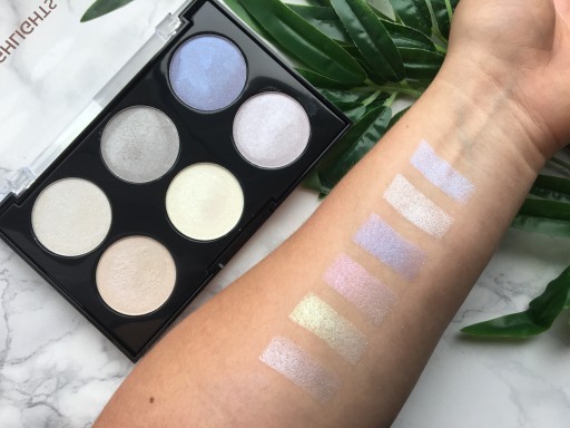 Paletka na líčenie GLOW & HIGHLIGHTS 6xcolor