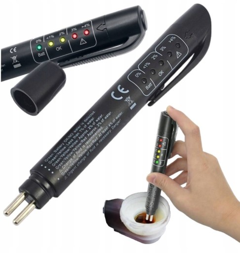 TESTER BRZDOVEJ KVAPALINY, DIGITÁLNY LED METER