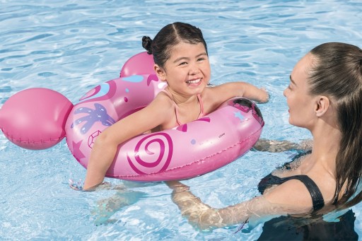 NAFUKOVACÍ PLÁVACÍ PRUH S ušami MINNIE MOUSE BESTWAY 9102N