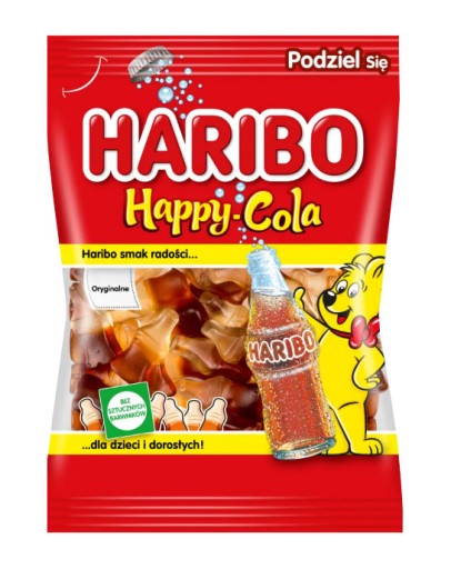 HARIBO HAPPY COLA JELLIES 85g