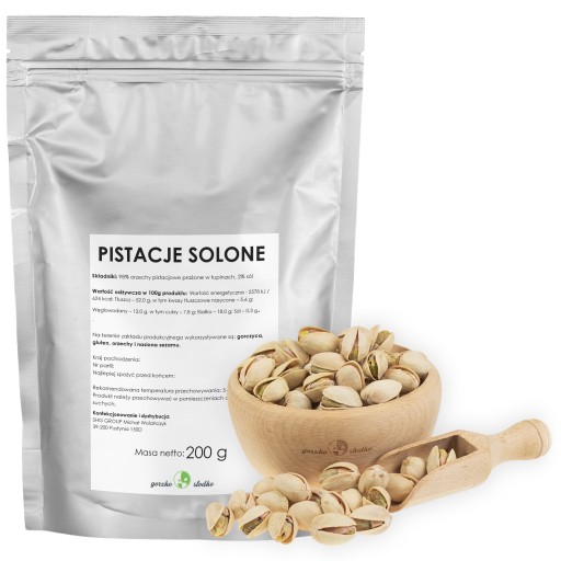 SOLENÉ Pražené prírodné prémiové pistácie 0,2 kg