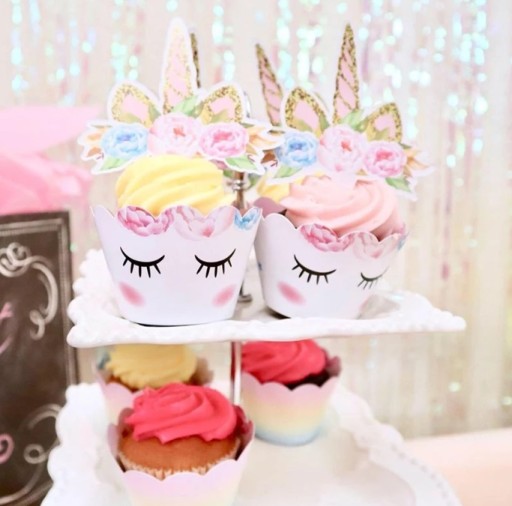 Krabičky na cupcake Unicorn, 6 kusov