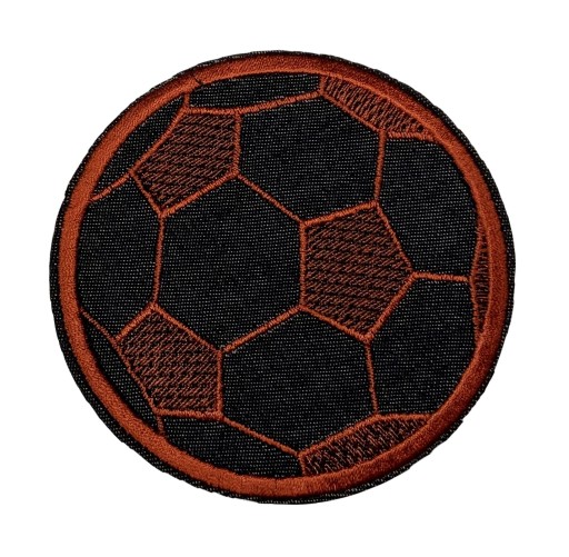 PATCH THERMO APLIKÁCIA GUĽA ČERVENÁ - 10 cm