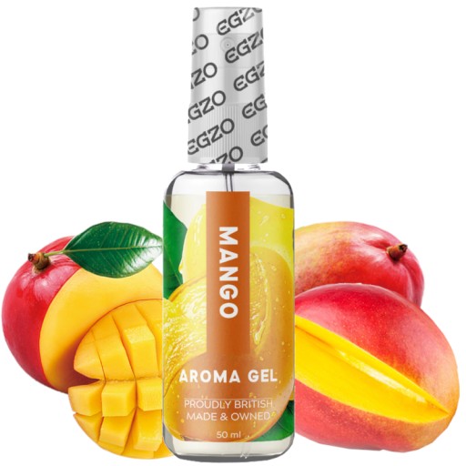 EGZO MANGO orálny intímny gél voda análny 50 ml ochutený vonný lubrikant