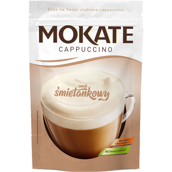 1x 110g MOKATE Cappuccino s príchuťou Smotana