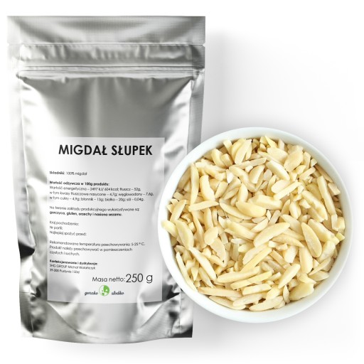 MANDLE, veľké, čerstvé, 250 g