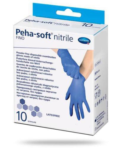 Nitrilové rukavice, veľkosť L, 10 ks