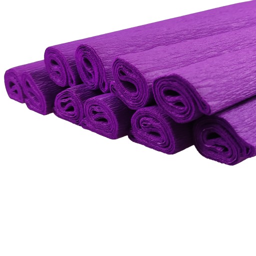 Krčený hodvábny papier fialová fialová 10 ks.