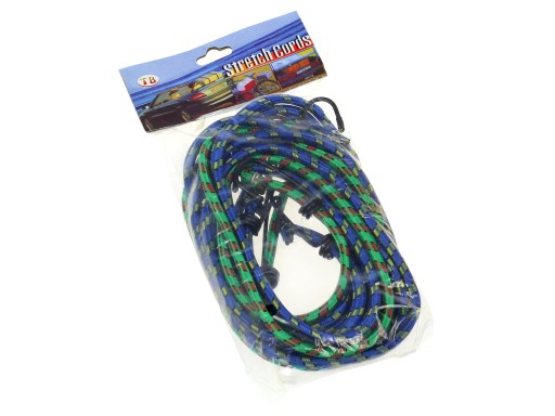 Šnúry, gumičky, popruhy na zaistenie batožiny 200 cm, 3 ks.