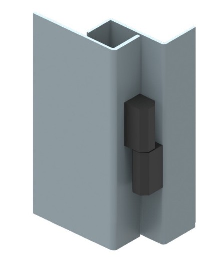 Záves 14x64,5x17mm 4 otvory, pevnejší, zdvihnutý