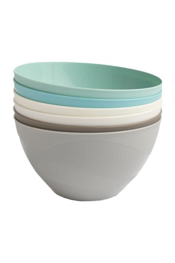 MISKA NA VLNY MALÉ PLASTOVÉ 0,85 LITRA 15CM 20082 KRÉM.