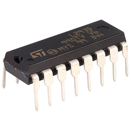 L293D 2-KANÁLOVÝ OVLÁDAČ MOTORA H-BRIDGE DIP16