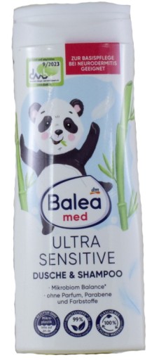 BALEA SENSITIVE ŠAMPÓN A GÉL PRE DETI 300ml CITLIVÁ PLEŤ