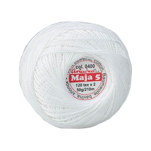 Cordonek Maja 5 col 400 Biela
