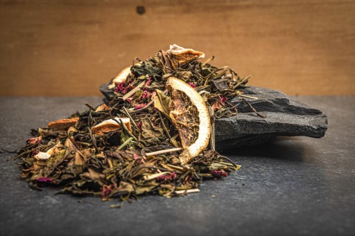 BIELY ČAJ ruža s pomarančom VEĽMI CHUTNÉ 50g
