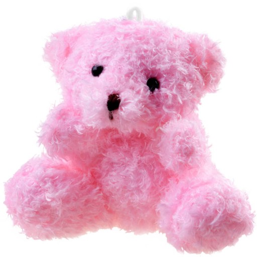 PLYŠOVÝ MASKOT PRE DETI, PRÍVESOK MEDVEĎ