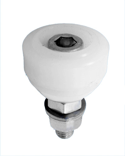 PLASTOVÁ HORNÁ VALIČKA fi.43mm PRE BRÁNY SO SKRUT