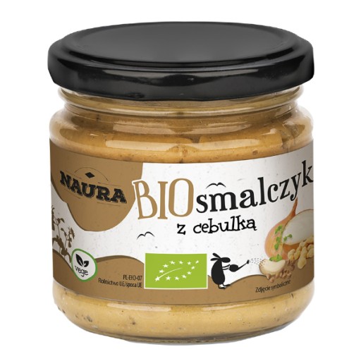 Vegánska bravčová masť s cibuľou, BIO 190g