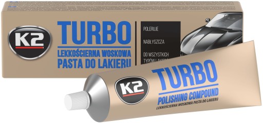 K2 TURBO ĽAHKÁ BRÚSNA VOSKOVÁ PASTA NA FARBU 120