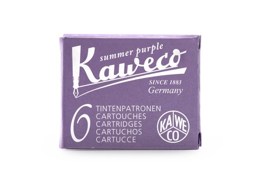Atramentové náplne - Kaweco - Summer Purple, 6 ks