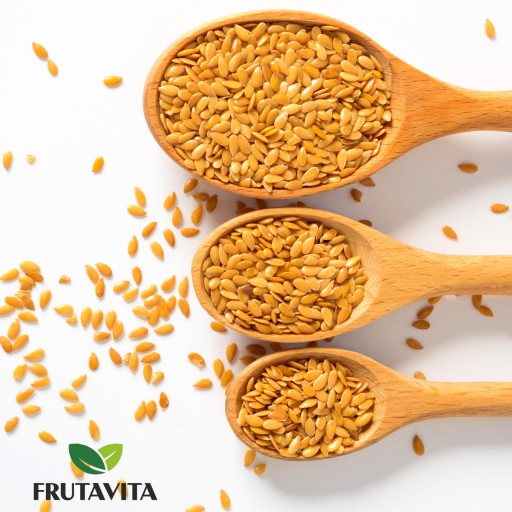 Prírodné ZLATÉ ĽANOVÉ SEMENO zrno 1kg Golden LEN FRESH PREMIUM QUALITY
