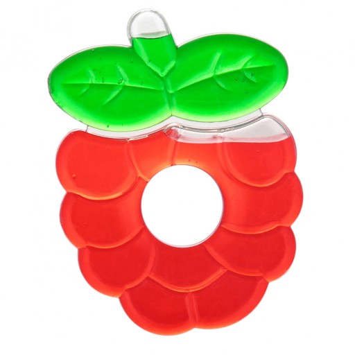 CANPOL Mäkké vodné hryzátko na prerezávanie zúbkov RASPBERRY 0+