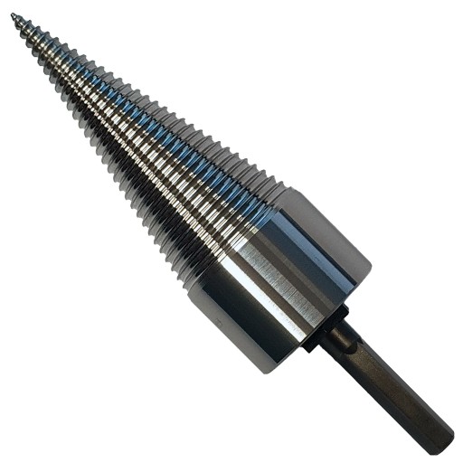 Vrták 32 mm na štiepanie dreva, kužeľ, štiepací vrták HEX10