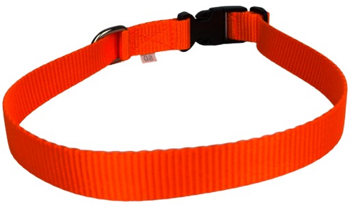 NASTAVITEĽNÝ NEÓNOVÝ GOLIER 32-50 CM/ 20 MM ZÁPADKA