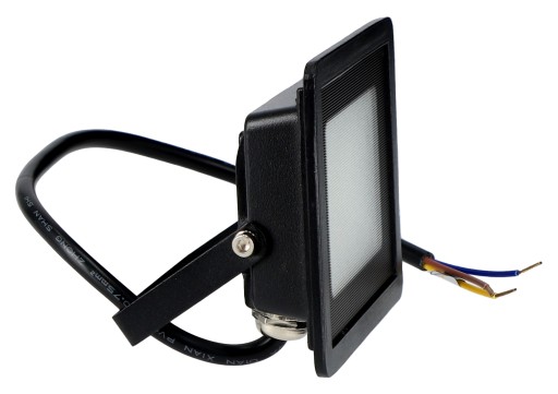 SLIM LED reflektor 10W halogénová lampa čierna